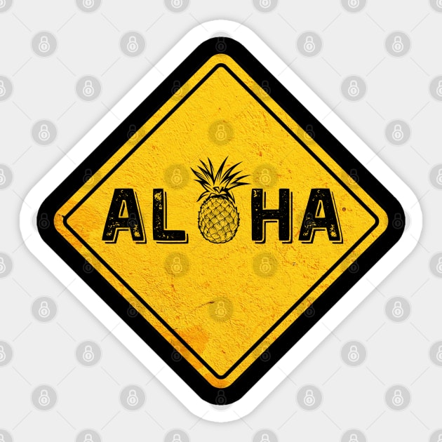 Aloha Sticker by Ouarchanii